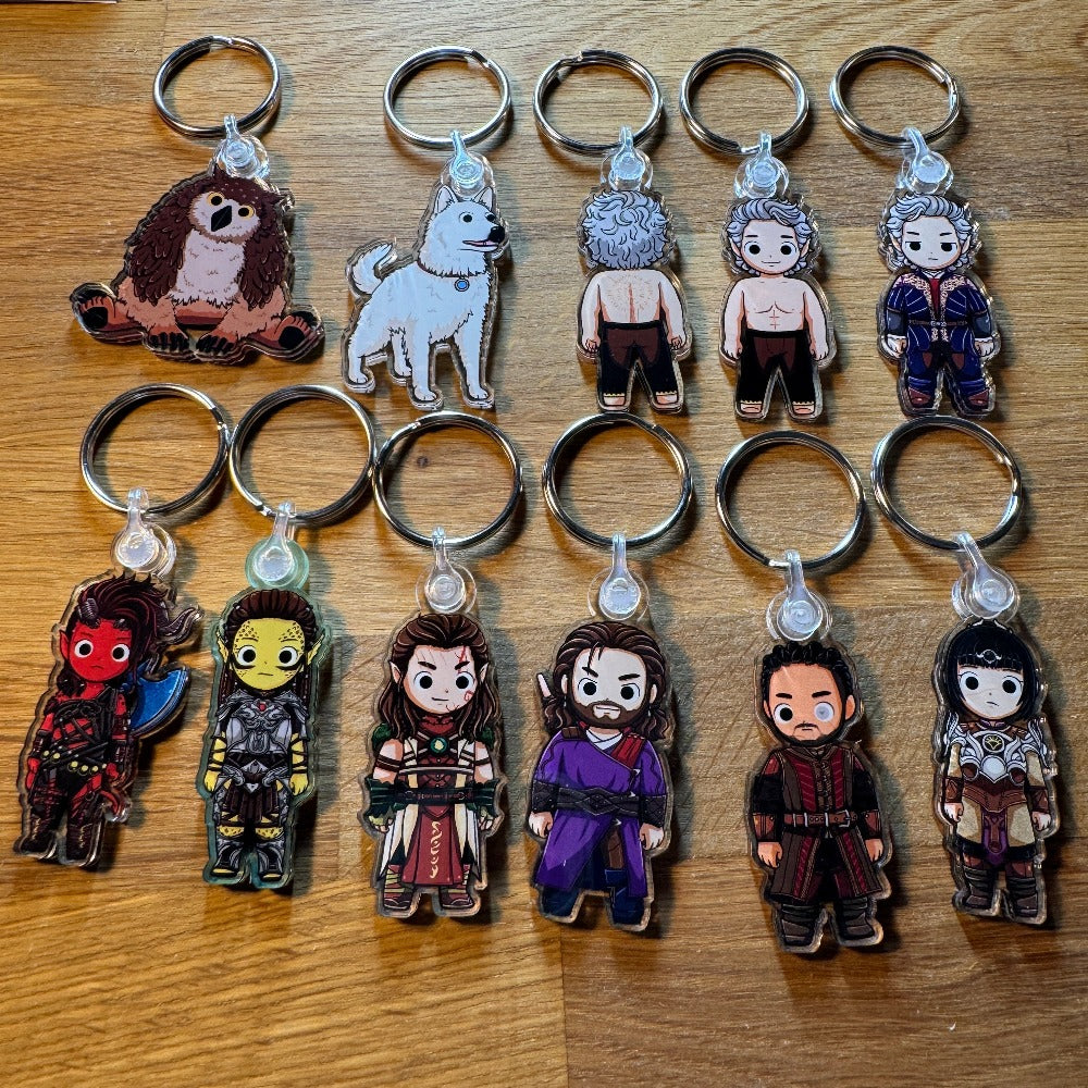 Baldur's Gate 3 Keychains