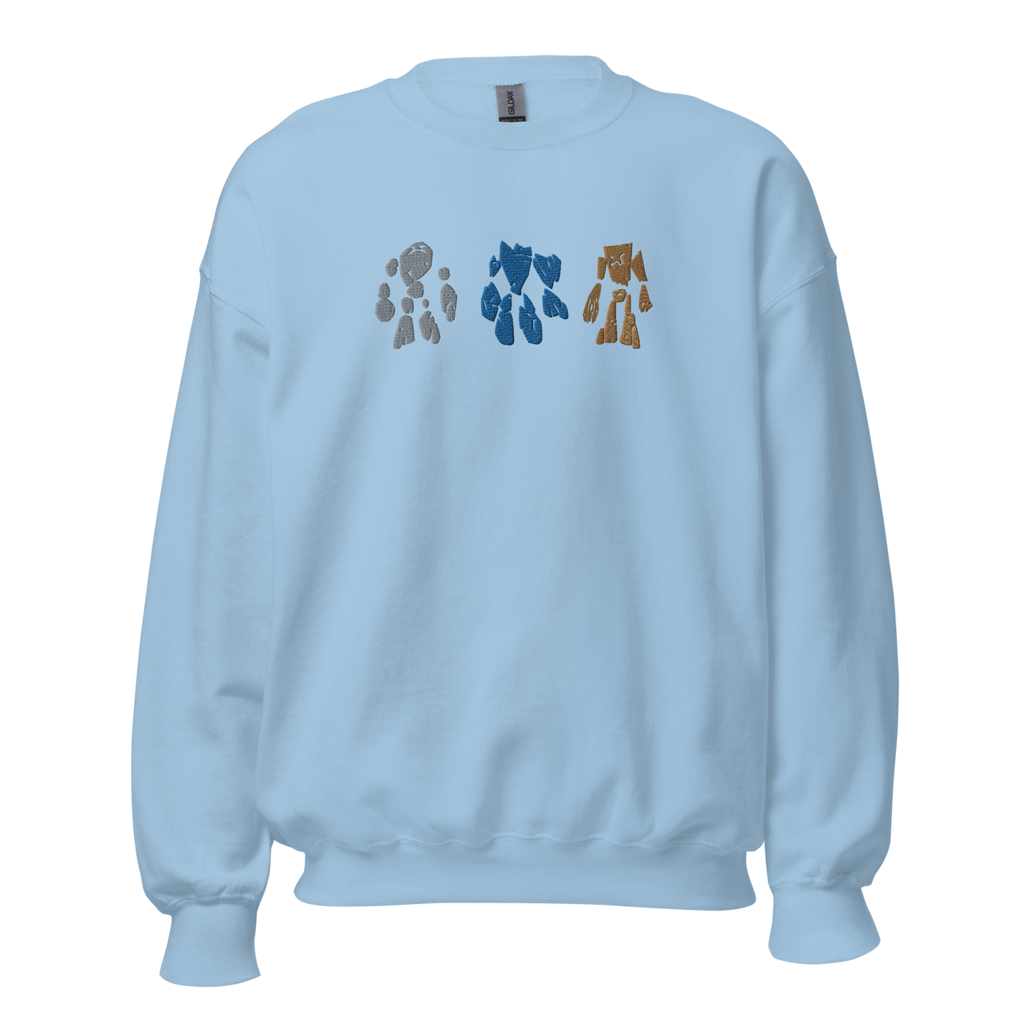 Asherons Ruf besticktes Golem-Sweatshirt