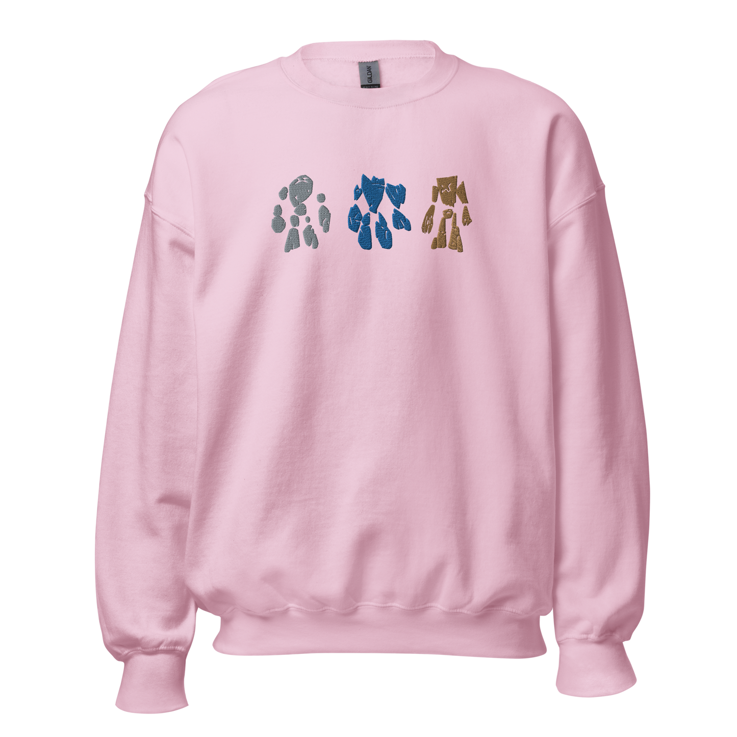Asherons Ruf besticktes Golem-Sweatshirt