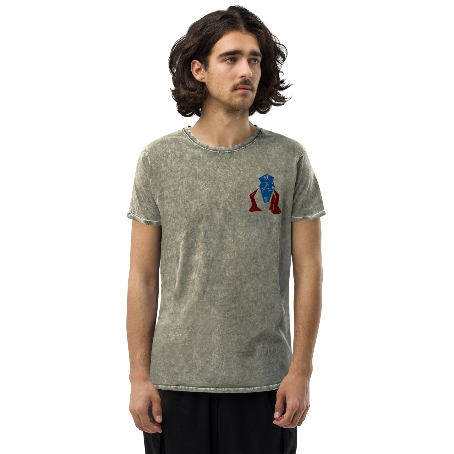 Asheron's Call camiseta vaquera bordada Lifestone