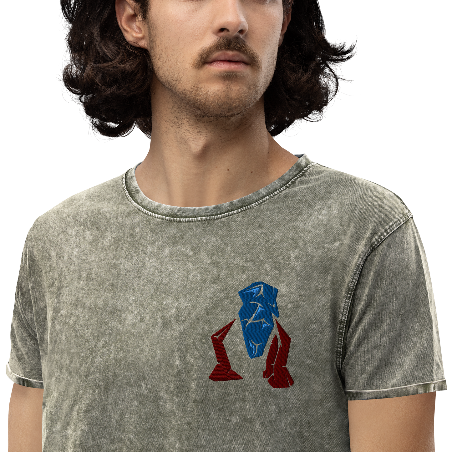 Asheron's Call camiseta vaquera bordada Lifestone