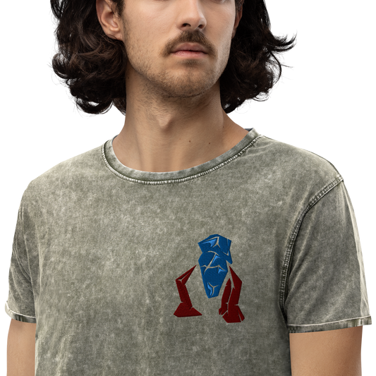 Asheron's Call camiseta vaquera bordada Lifestone