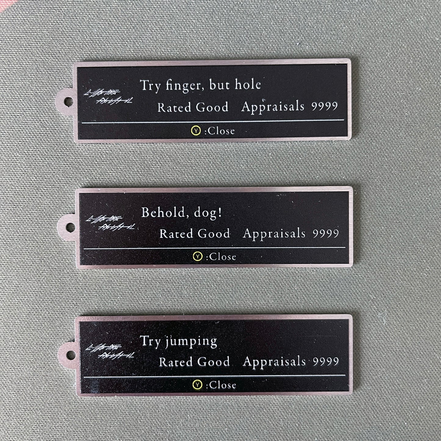 Elden Ring Metal Keychains