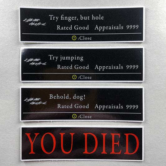 Pegatinas de Elden Ring / Dark Souls
