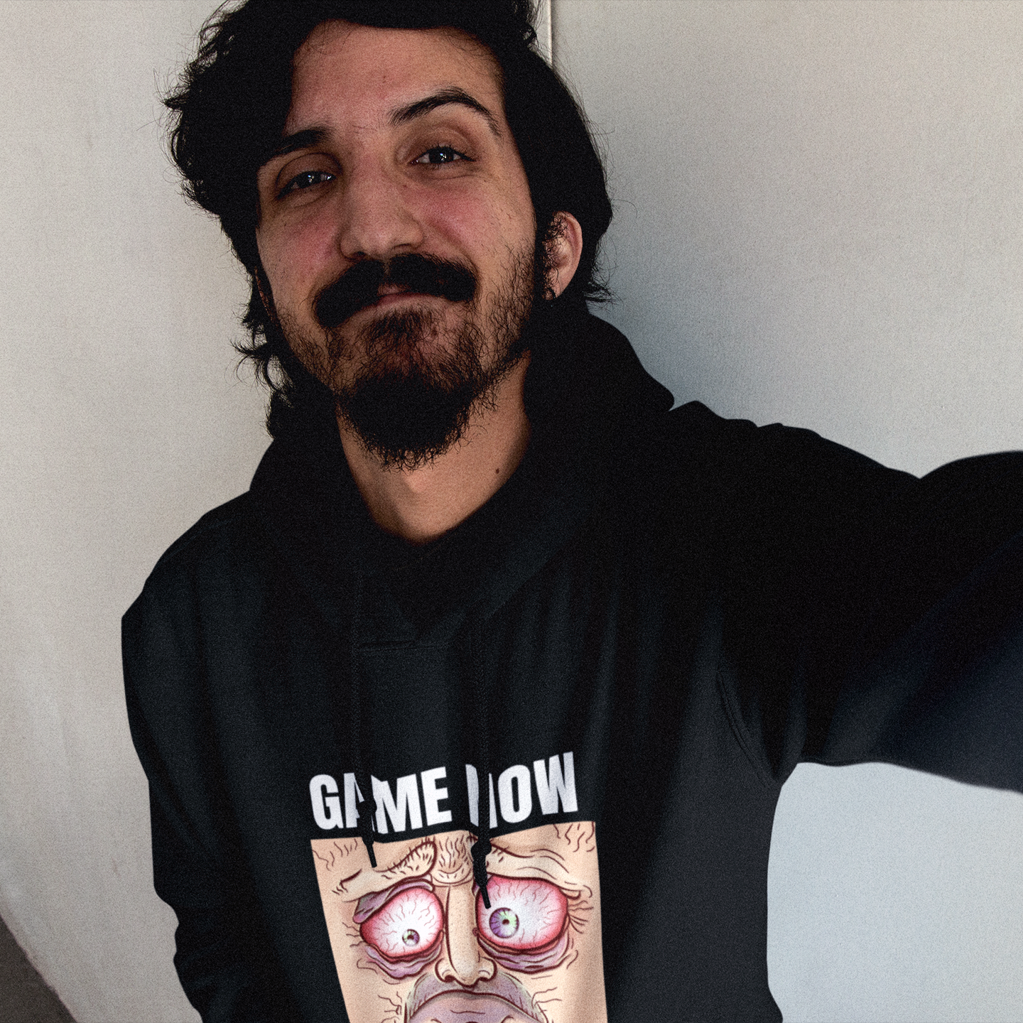 Juego ahora dormir más tarde sudadera con capucha unisex