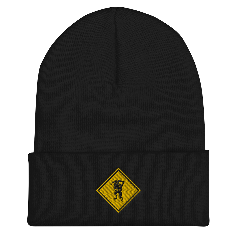 Asheron's Call Olthoi Embroidered Cuffed Beanie