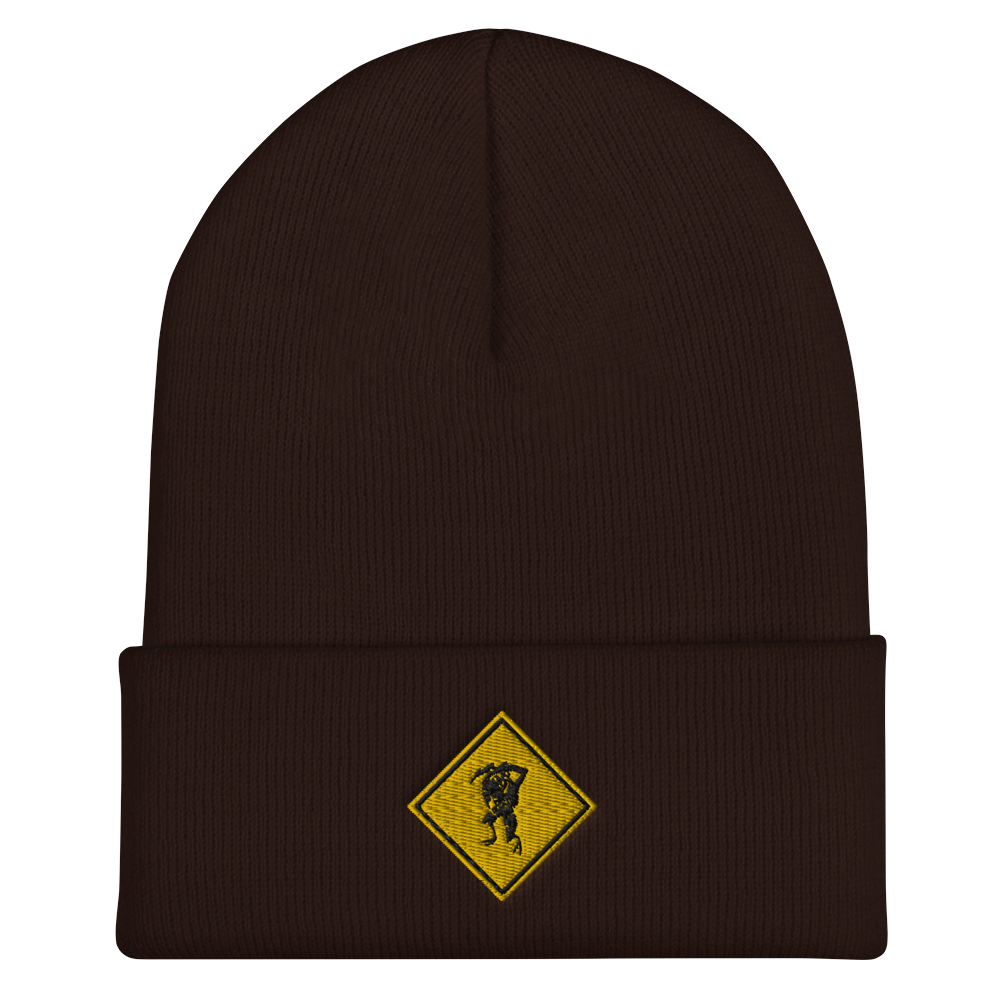 Asheron's Call Olthoi Embroidered Cuffed Beanie
