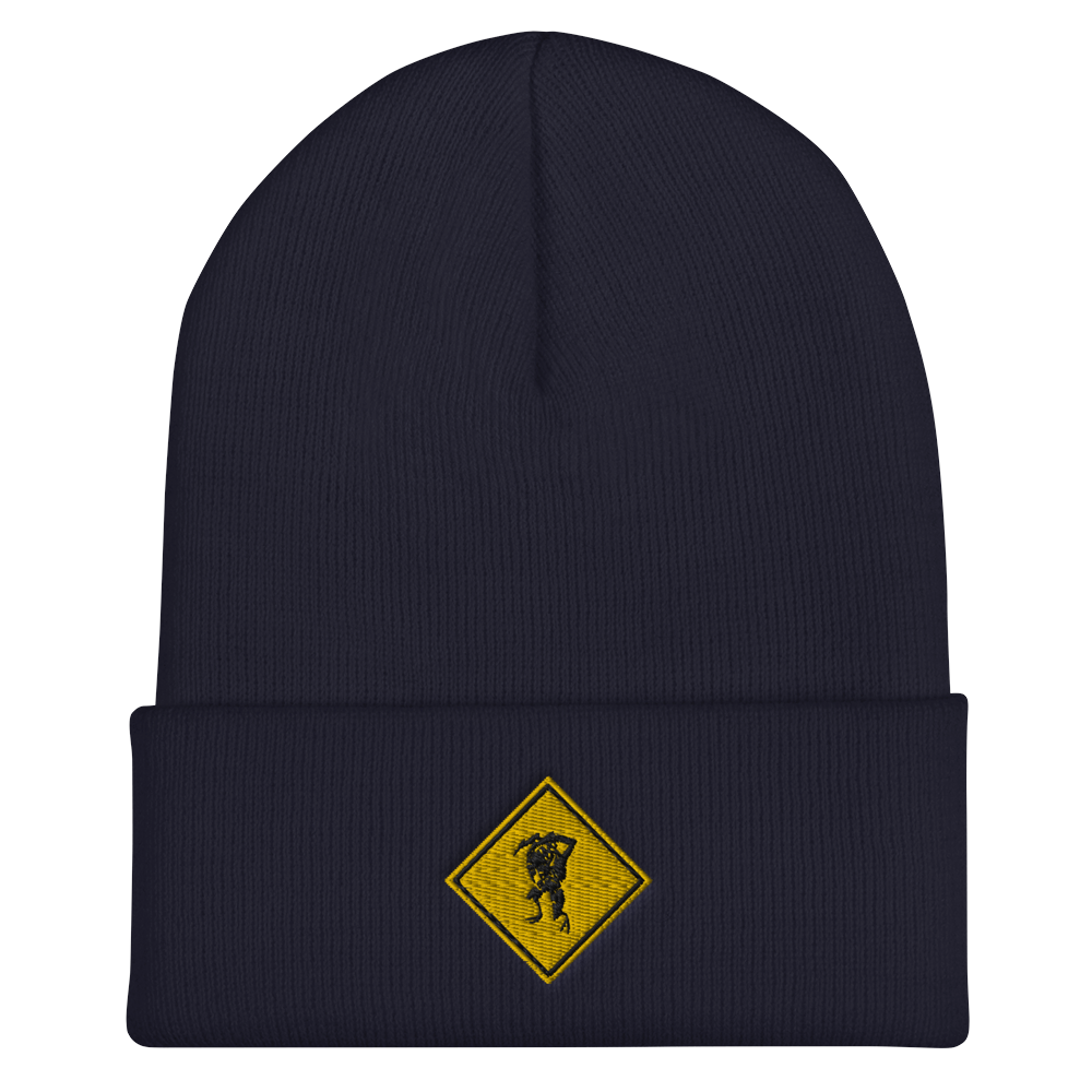 Asheron's Call Olthoi Embroidered Cuffed Beanie