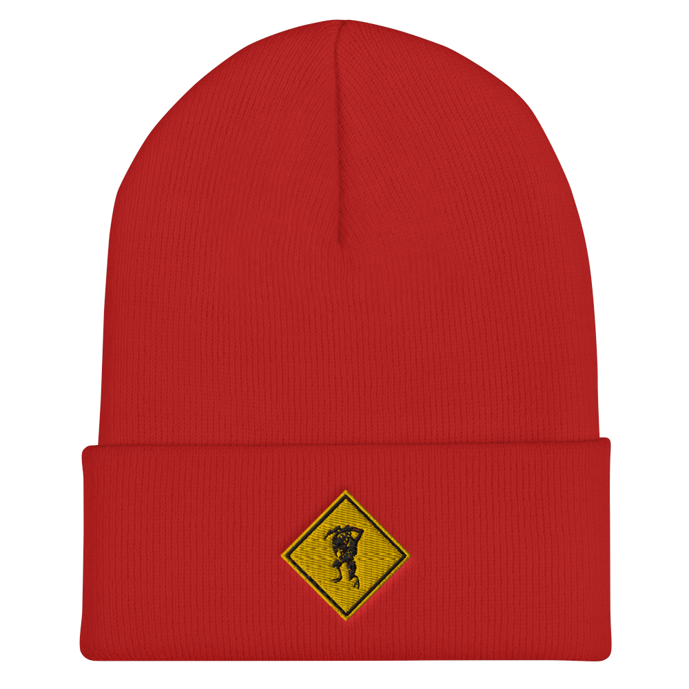 Asheron's Call Olthoi Embroidered Cuffed Beanie