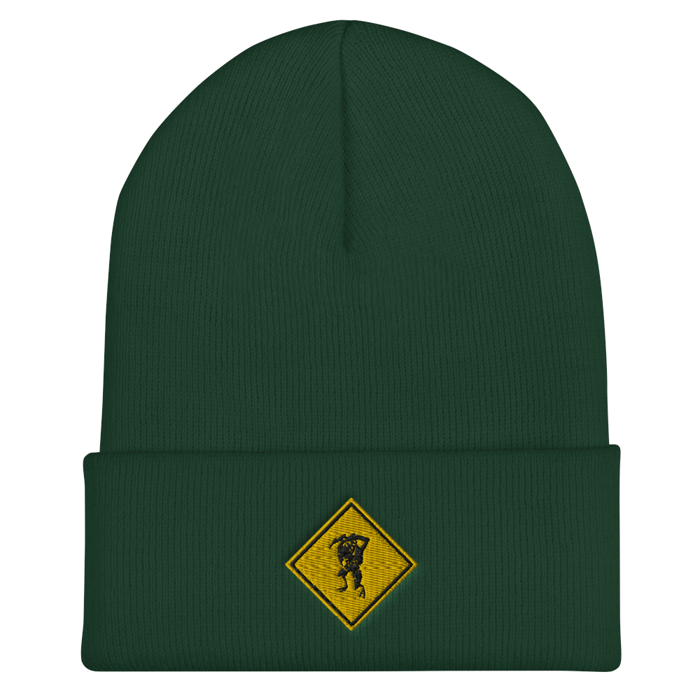 Asheron's Call Olthoi Embroidered Cuffed Beanie