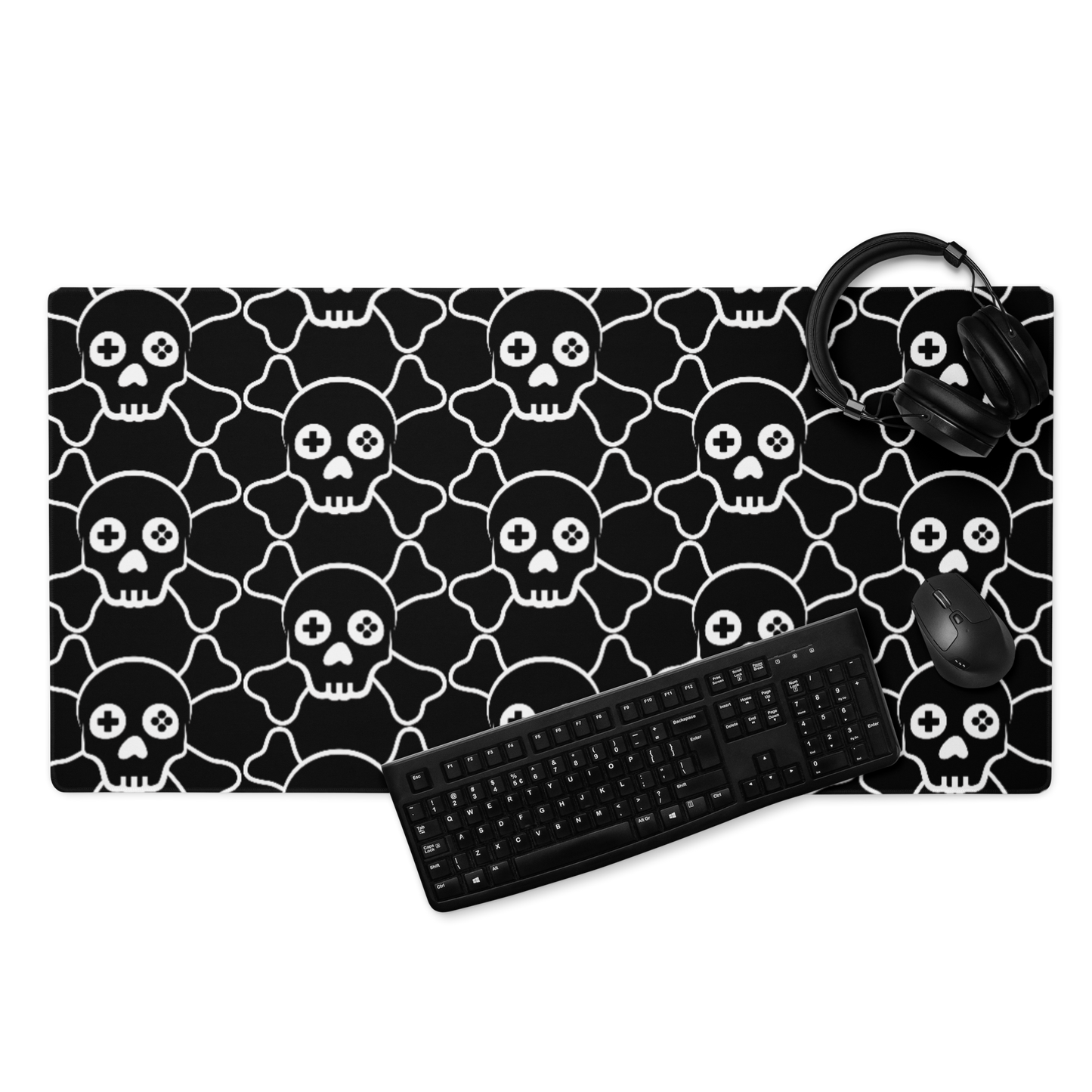 Gamer-Schädel-Gaming-Mauspad