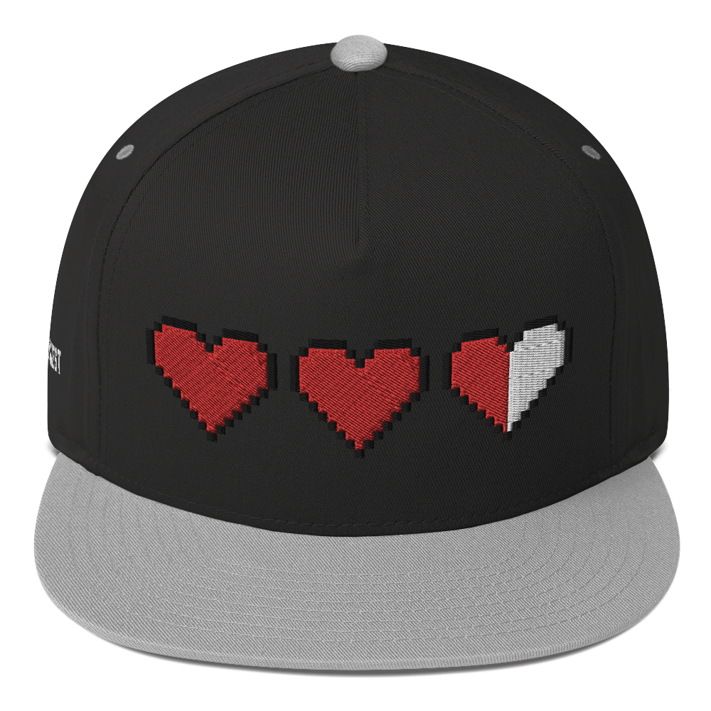 Gorra Zelda Pixel Hearts de 5 paneles