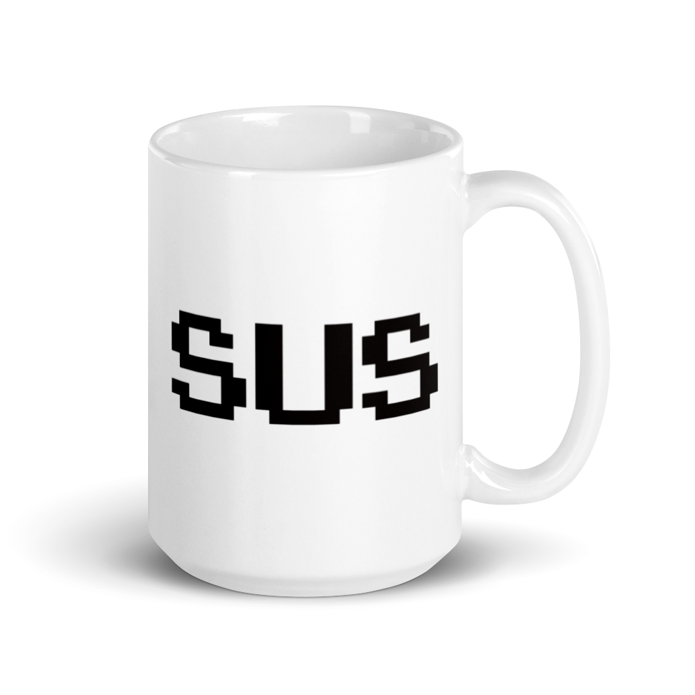 Among Us Sus Mug