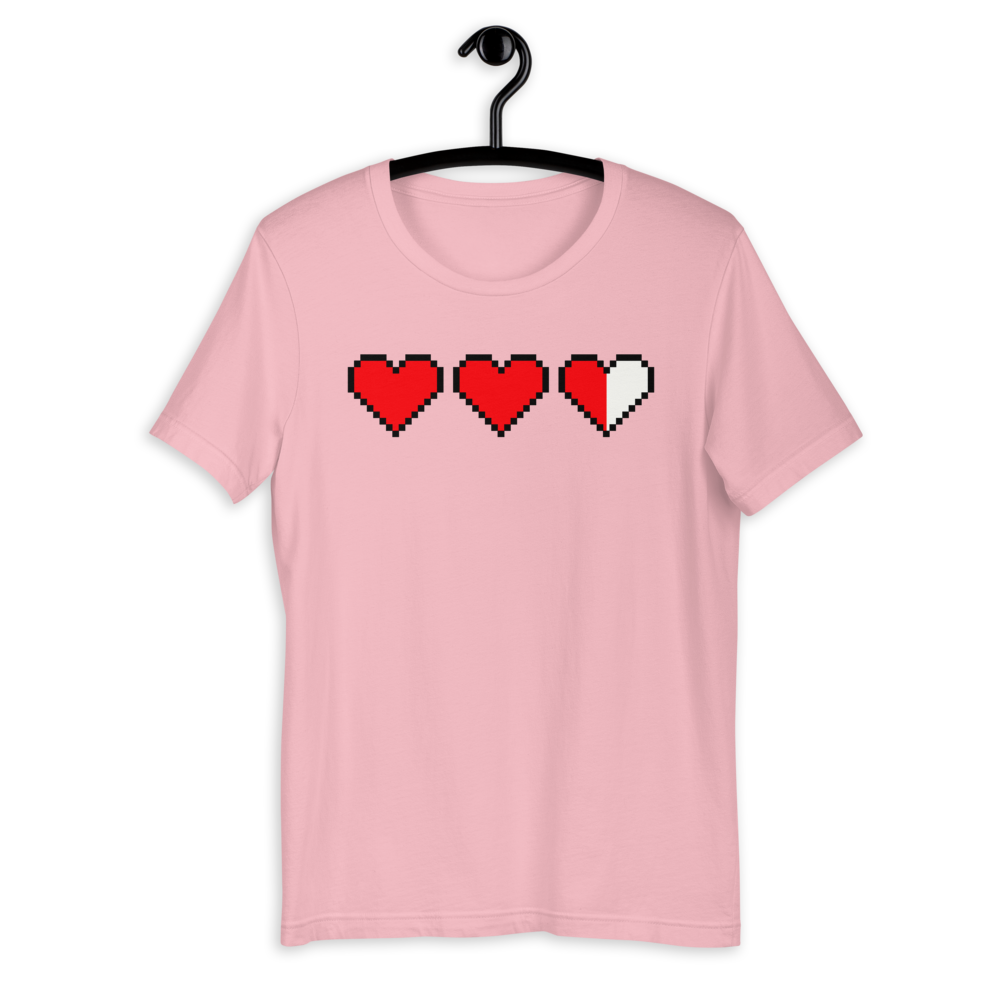Zelda Pixel Heart Shirt (Unisex)