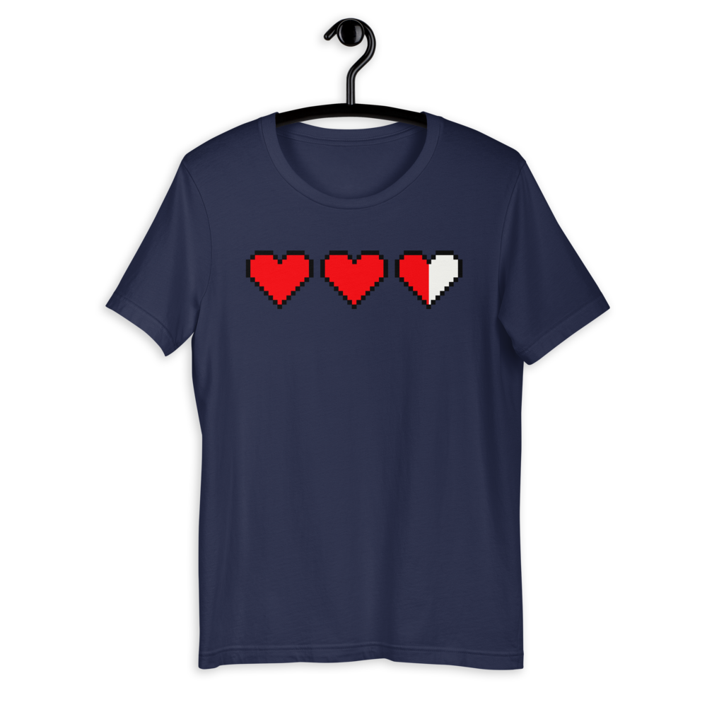 Zelda Pixel Heart Shirt (Unisex)