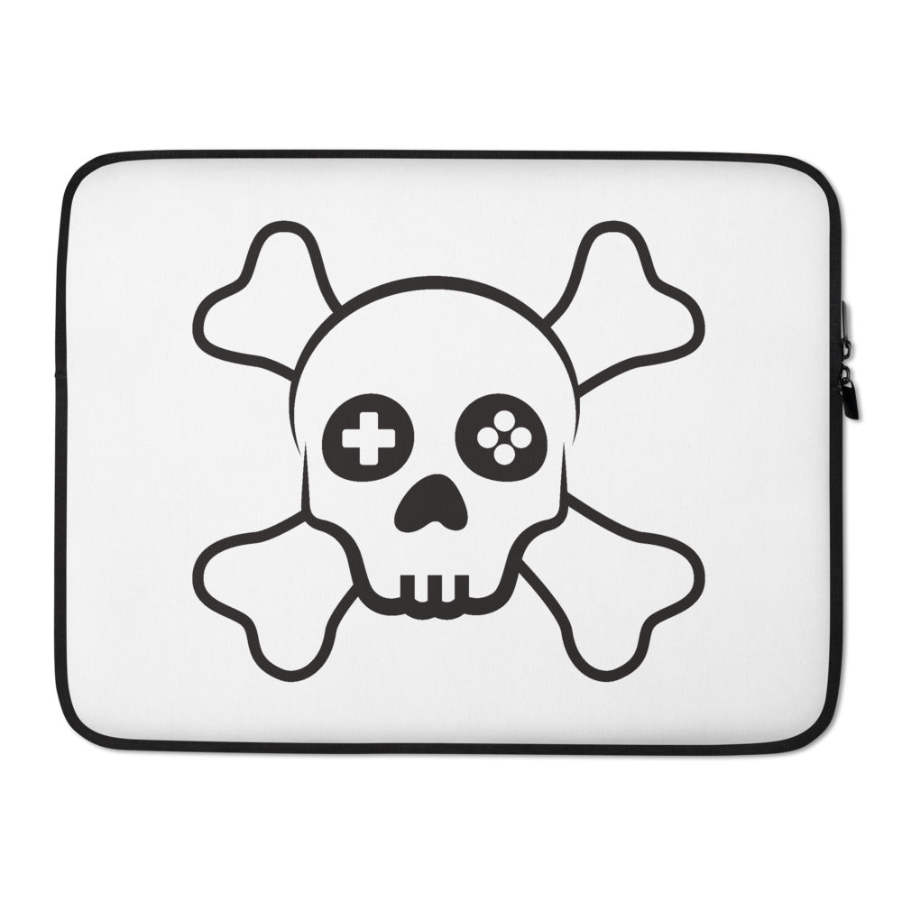 Gamer Skull Laptop Sleeve