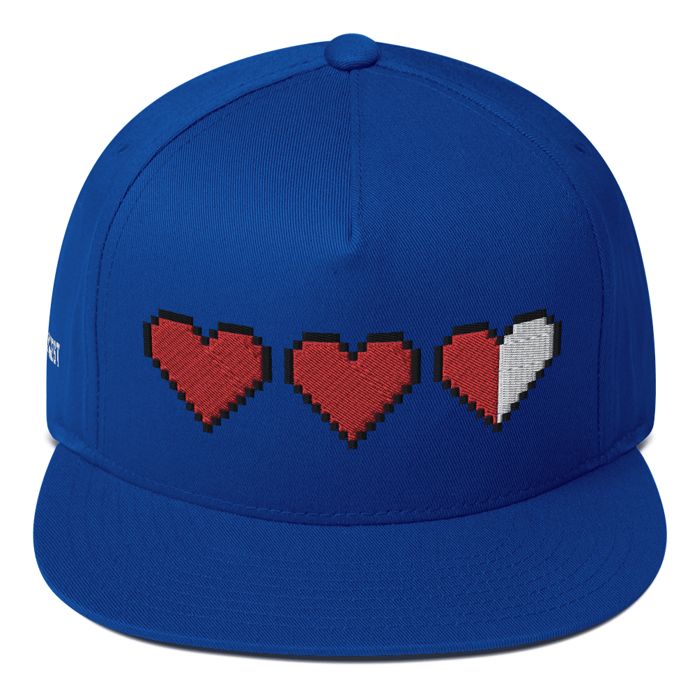 Gorra Zelda Pixel Hearts de 5 paneles