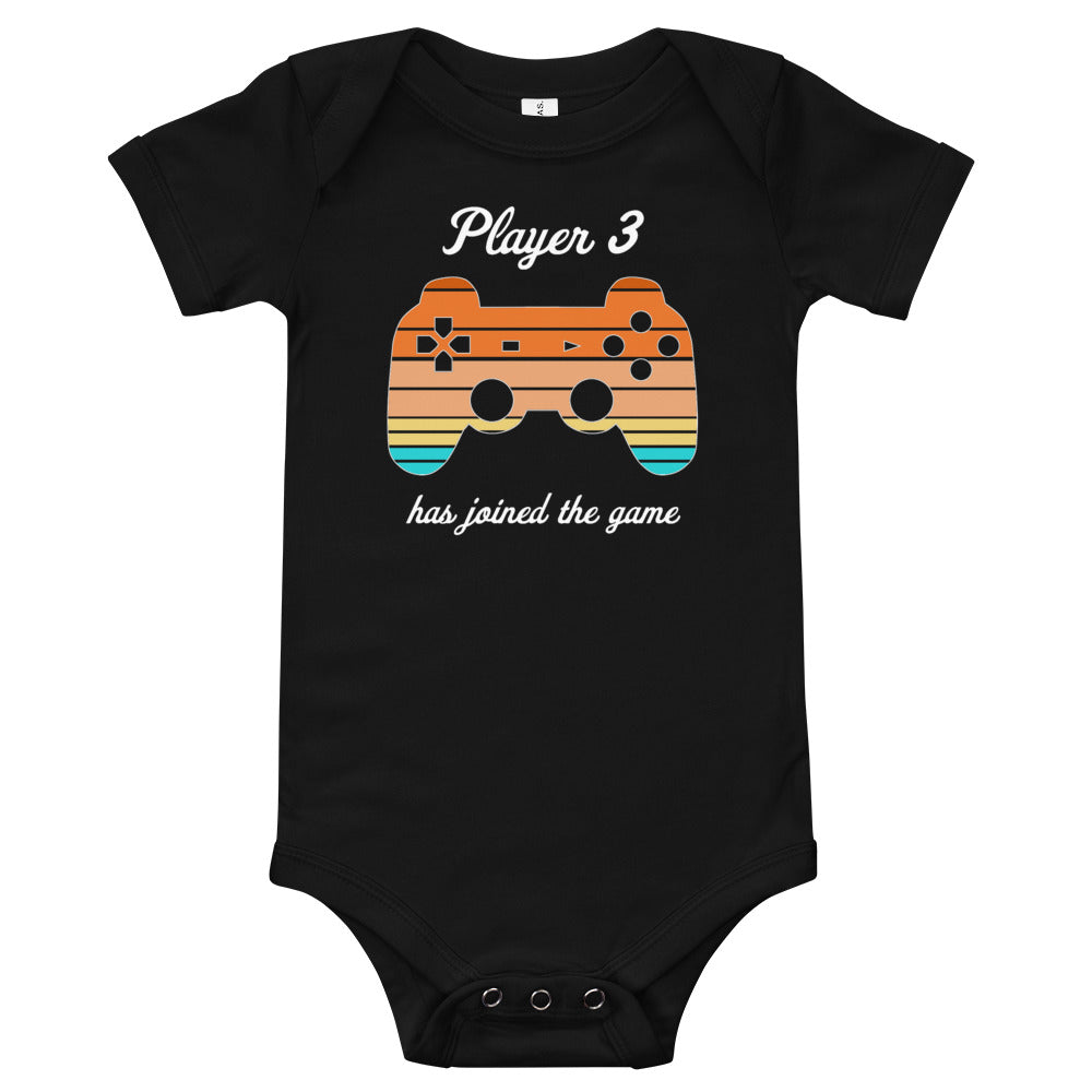 Player 3 Baby Onesie