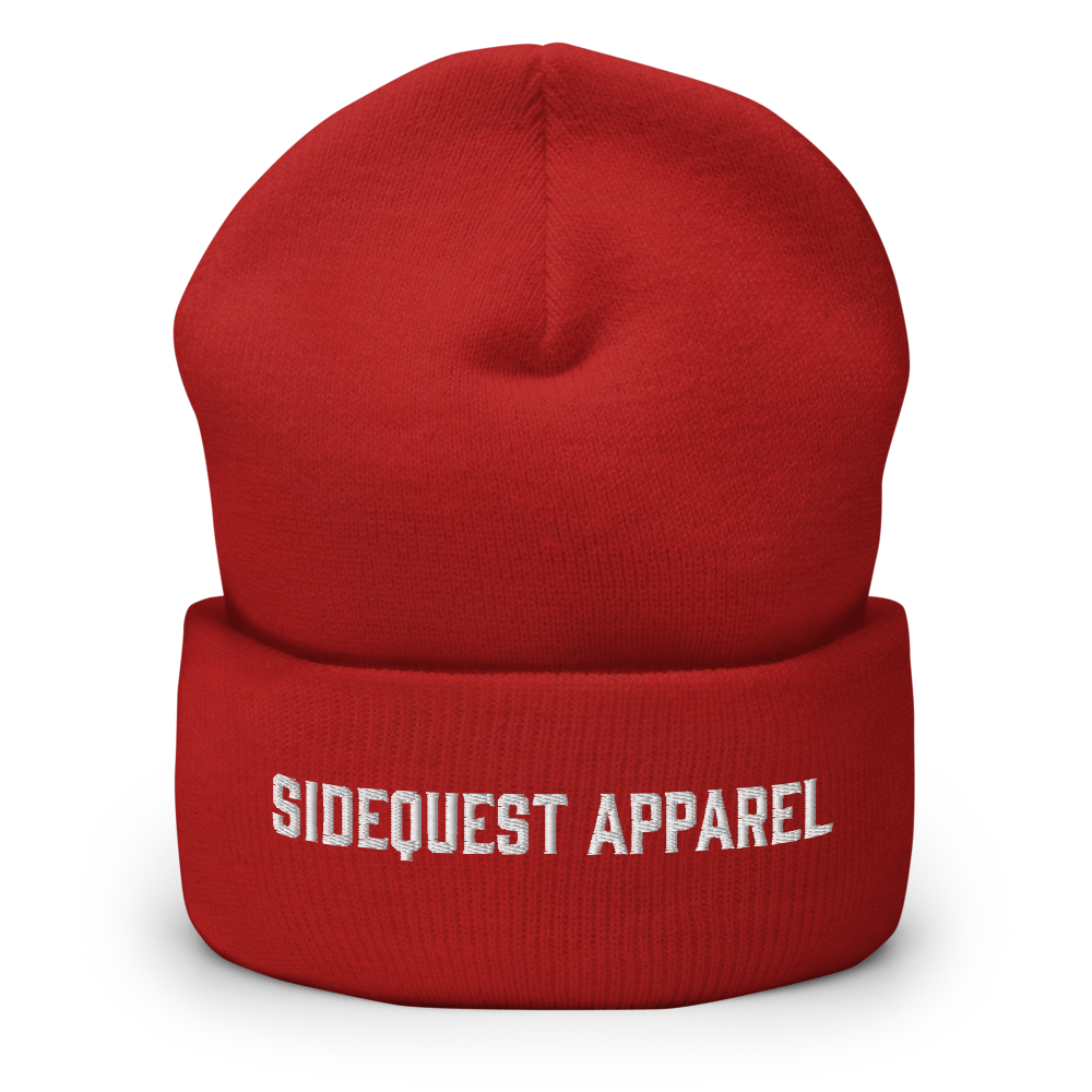 Sidequest-Beanie mit Bündchen