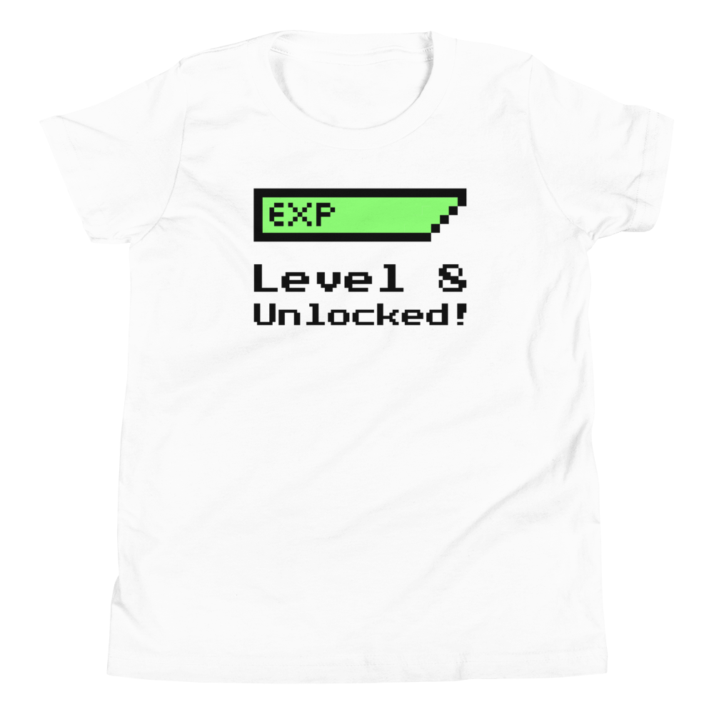 Eighth 8th Birthday Youth T-Shirt (Unisex)