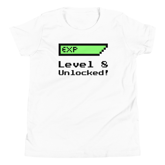 Eighth 8th Birthday Youth T-Shirt (Unisex)