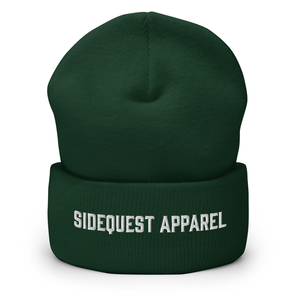 Sidequest-Beanie mit Bündchen