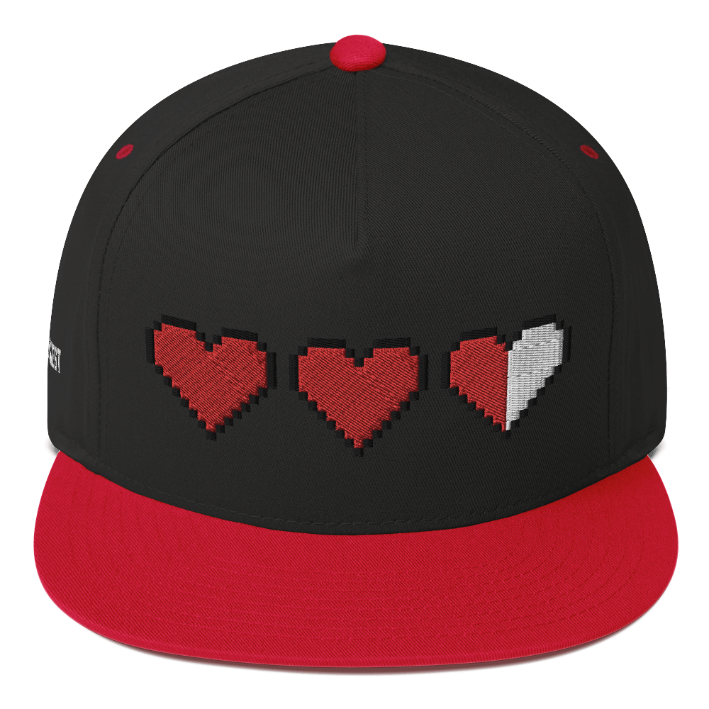 Gorra Zelda Pixel Hearts de 5 paneles