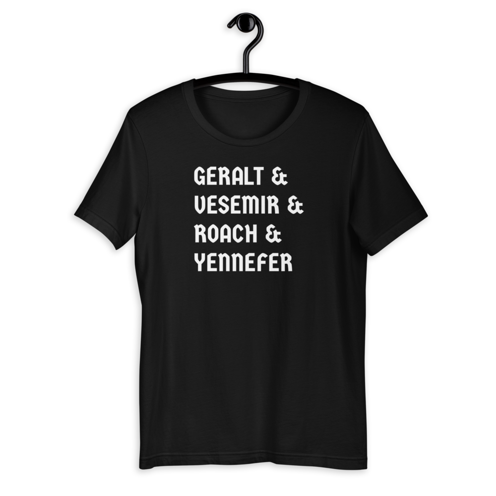 Camiseta del equipo Witcher Yennefer (Unisex)