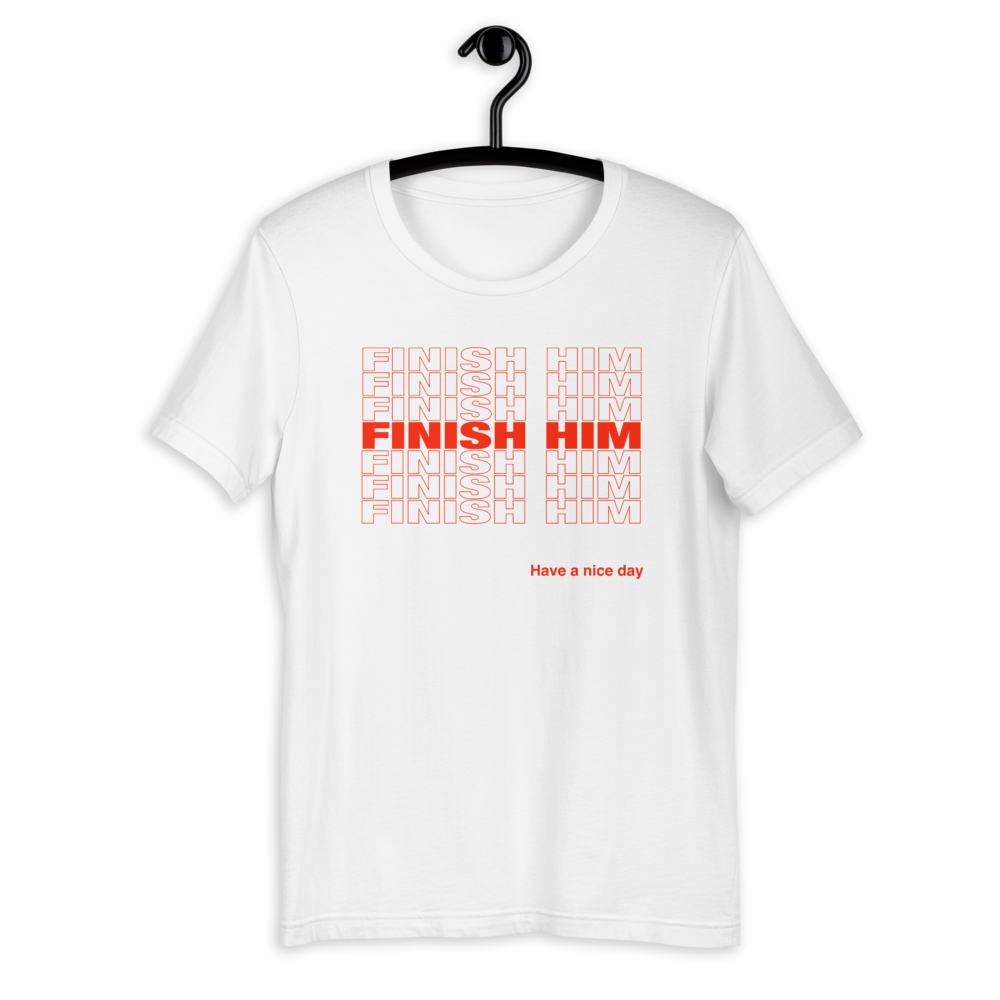 Mortal Kombat Finish Him T-Shirt (Unisex)