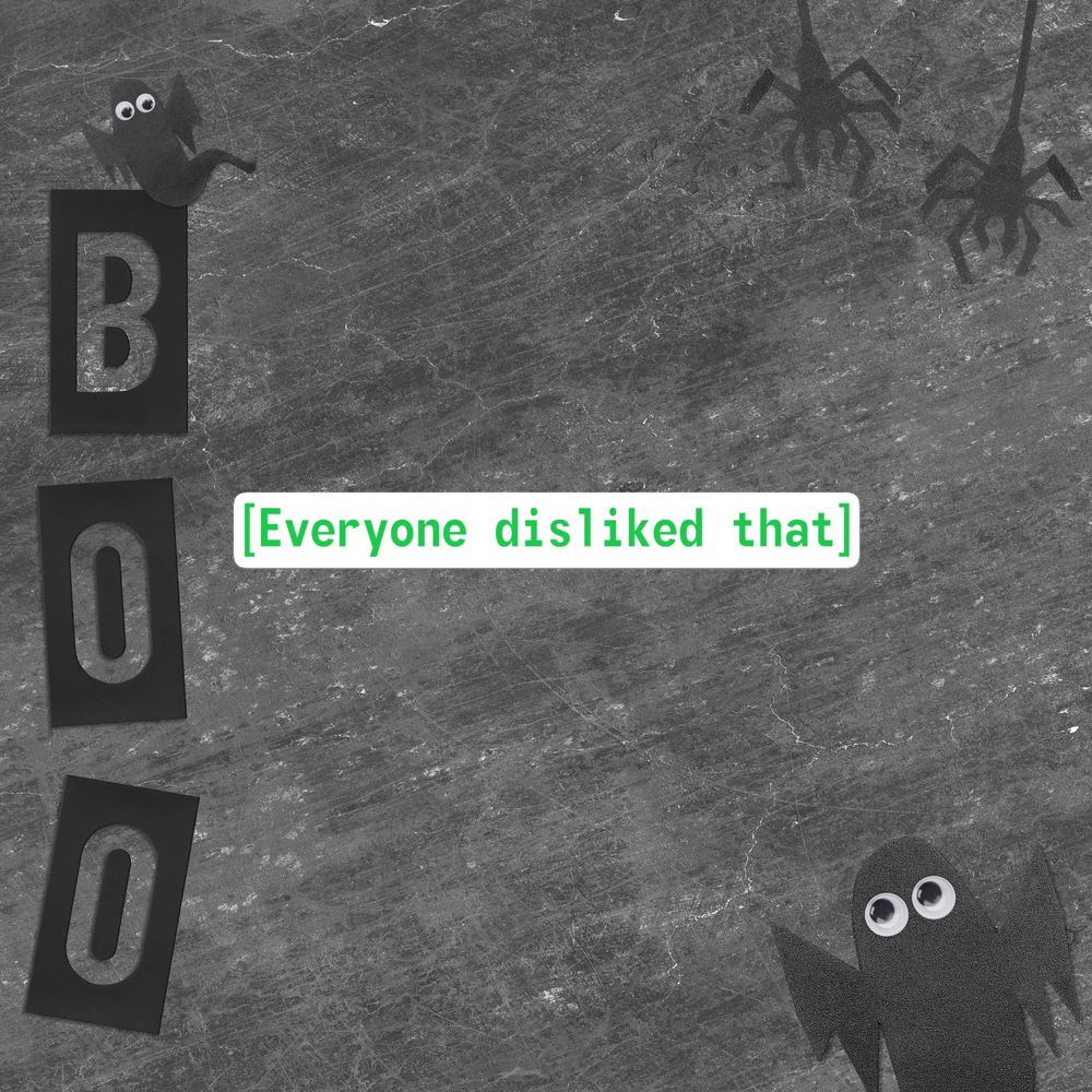Everyone Disliked That Sticker