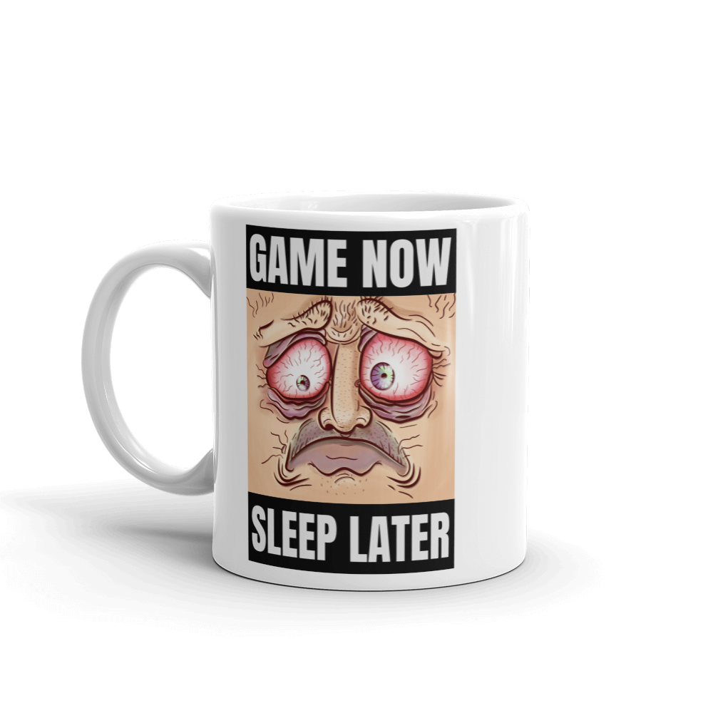 Game Now Sleep Later Mug