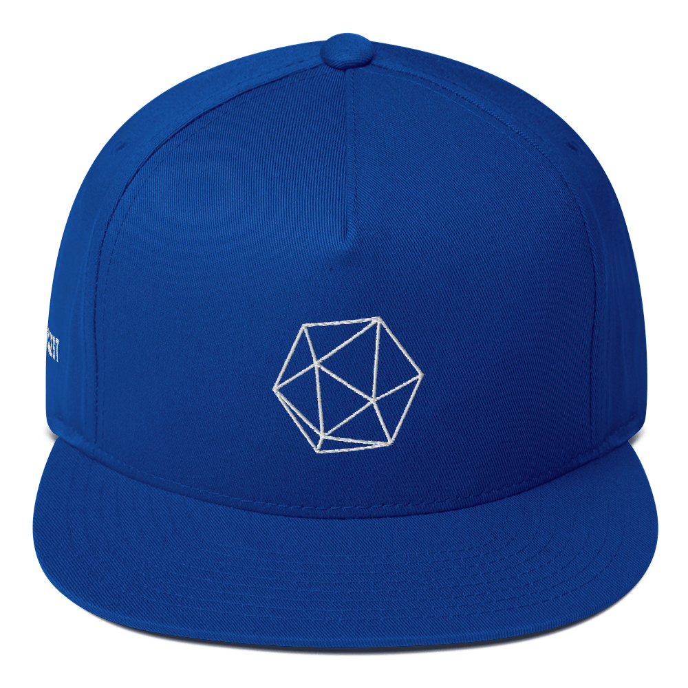 Gorra plana de 5 paneles D20