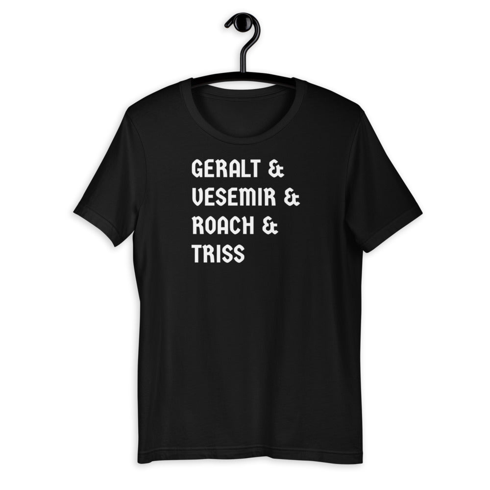 Camiseta Triss del equipo Witcher (Unisex)
