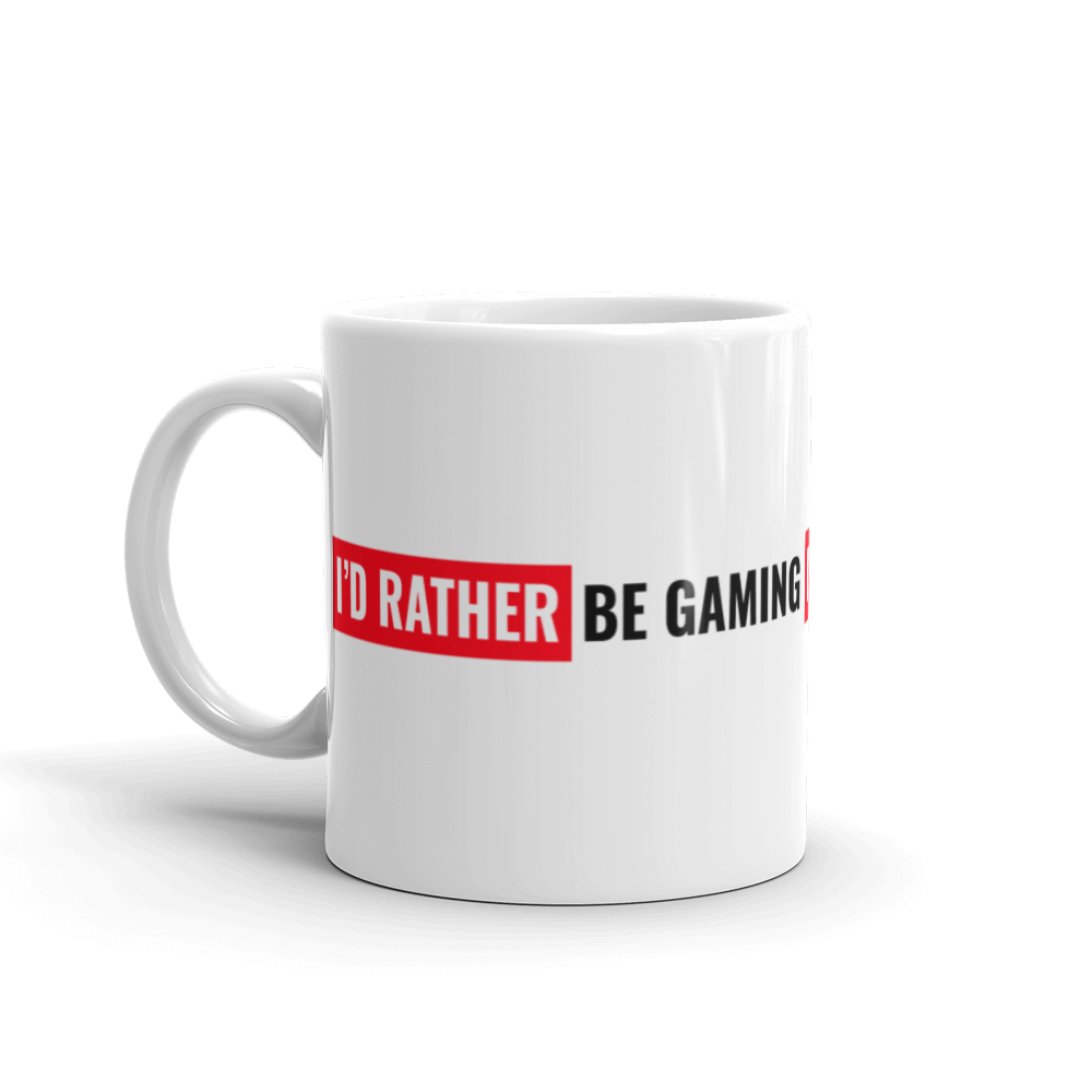 I'd Rather Be Gaming Mug