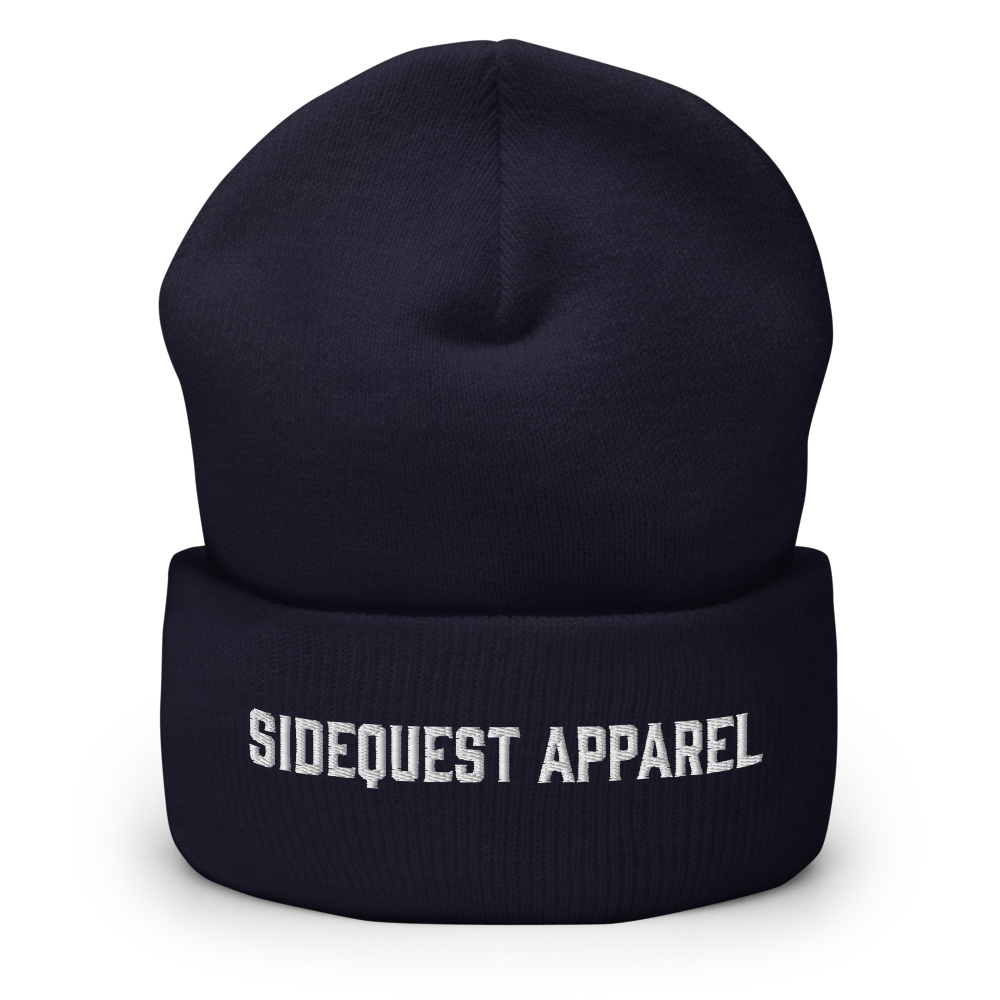 Sidequest-Beanie mit Bündchen