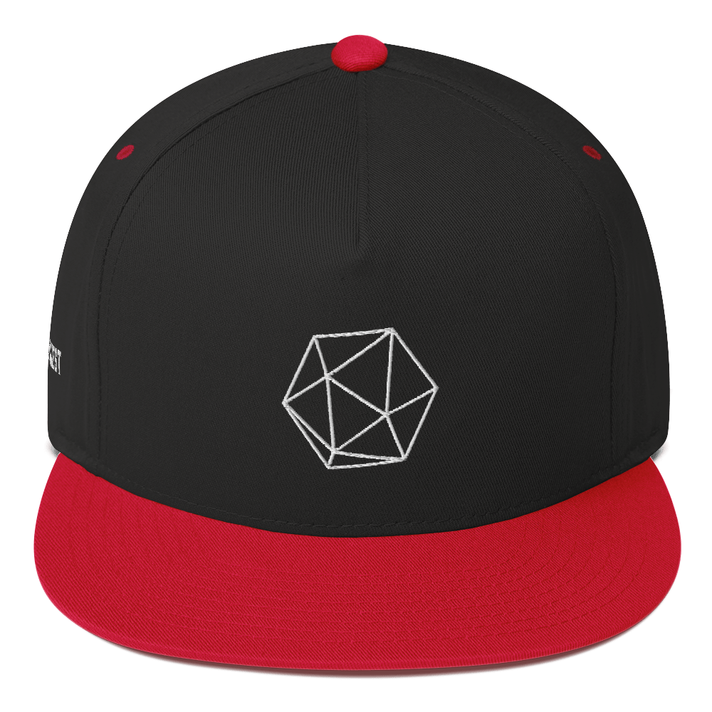 Gorra plana de 5 paneles D20