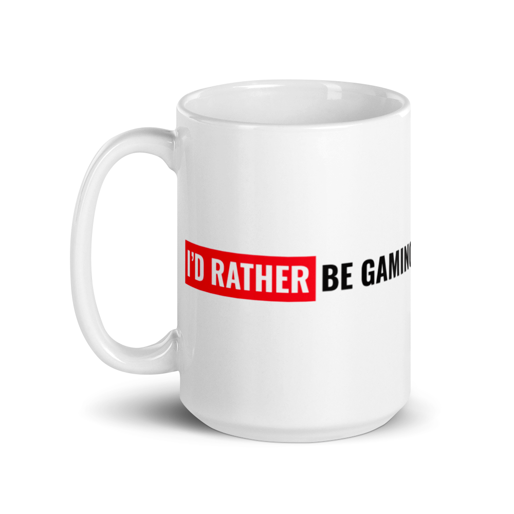 I'd Rather Be Gaming Mug