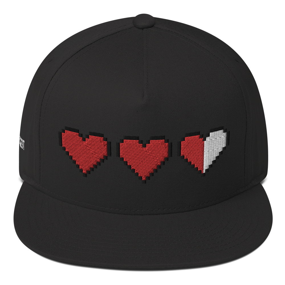 Gorra Zelda Pixel Hearts de 5 paneles