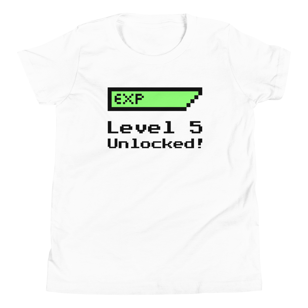 Fifth 5th Birthday Youth T-Shirt (Unisex)