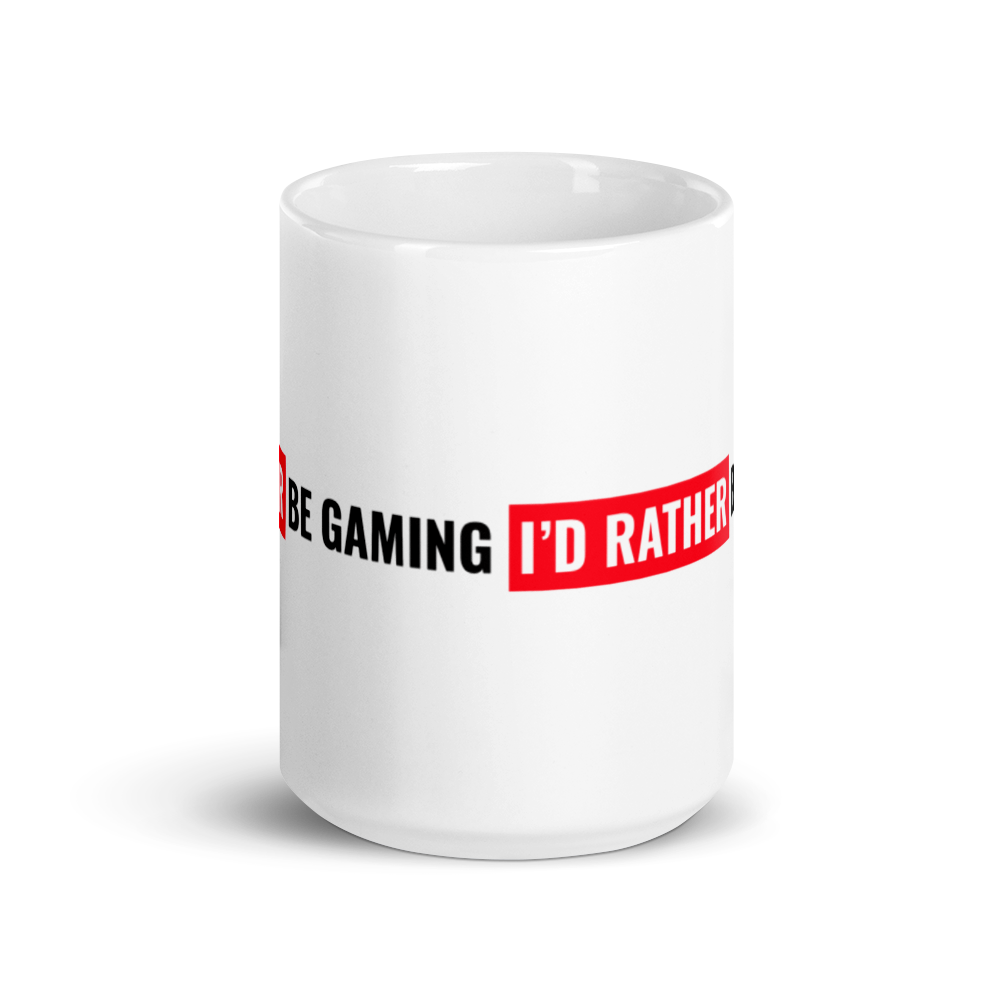 I'd Rather Be Gaming Mug