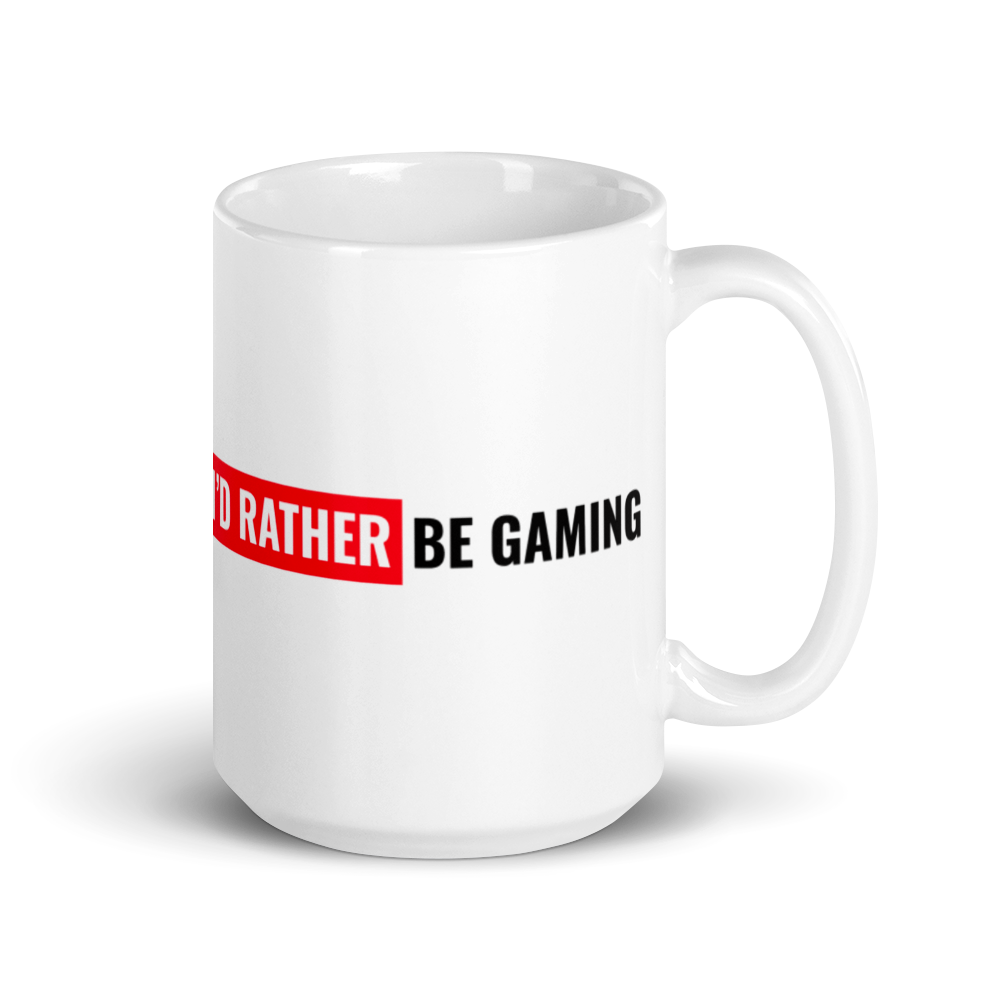 I'd Rather Be Gaming Mug