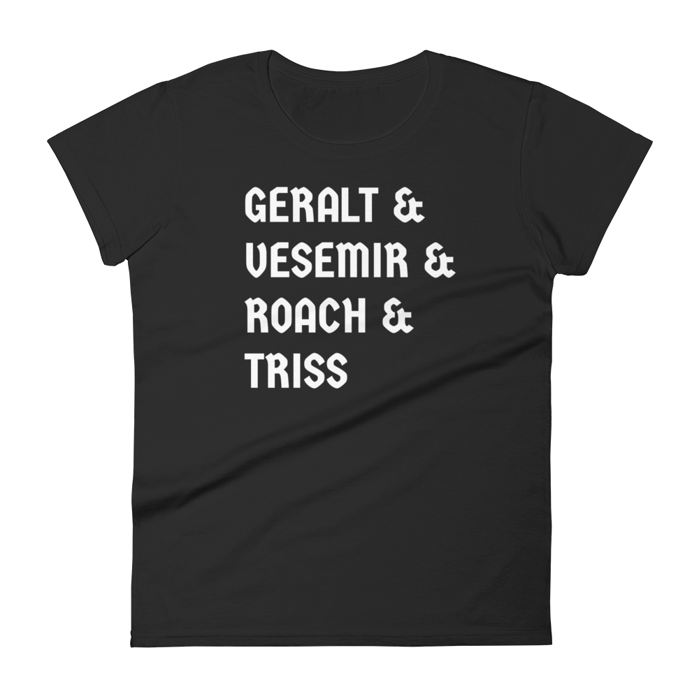Camiseta Mujer Witcher Team Triss