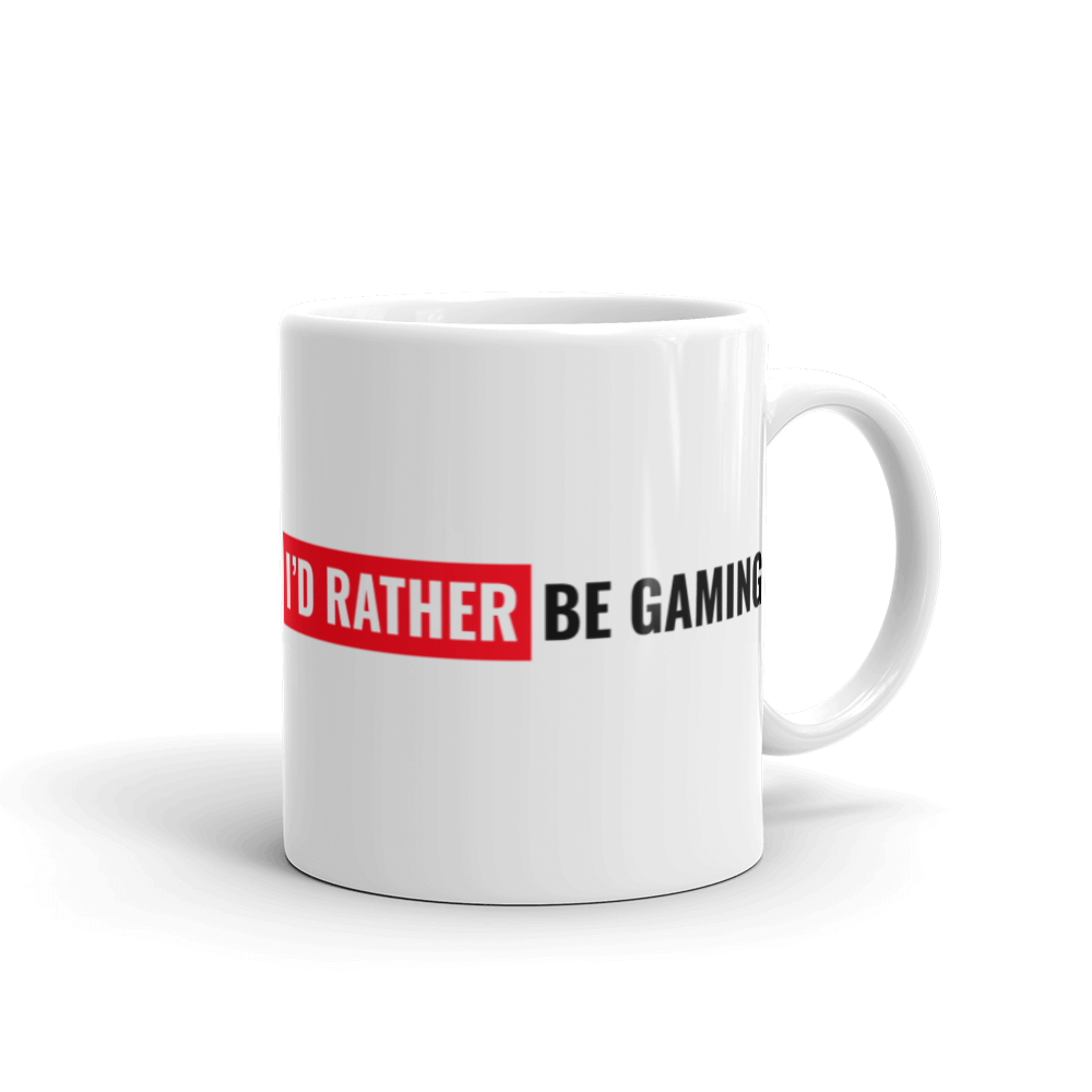 I'd Rather Be Gaming Mug