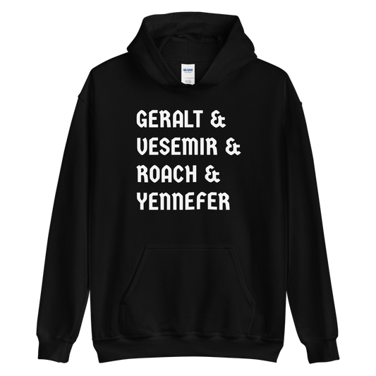 Witcher Team Yennefer Kapuzenpullover (Unisex)