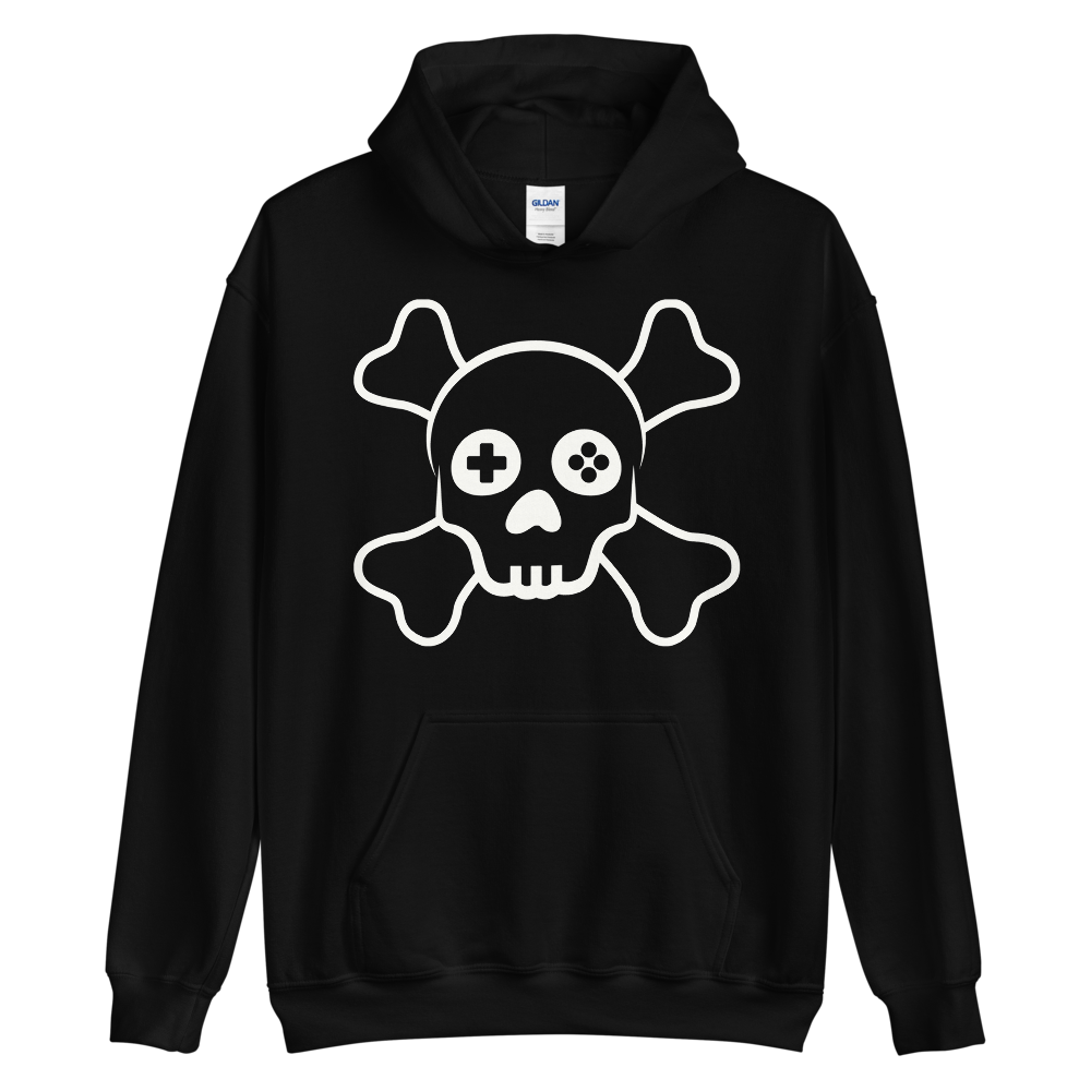 Gamer Skull Hoodie (Unisex)
