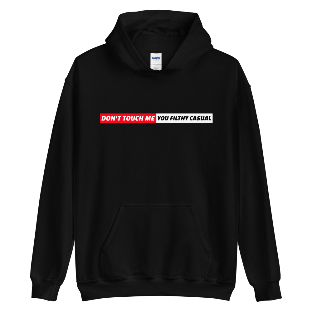Sudadera con capucha unisex casual sucia