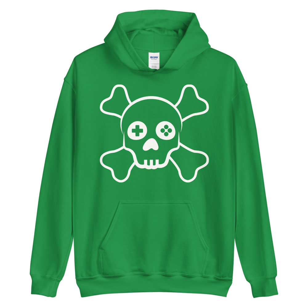 Gamer Skull Hoodie (Unisex)