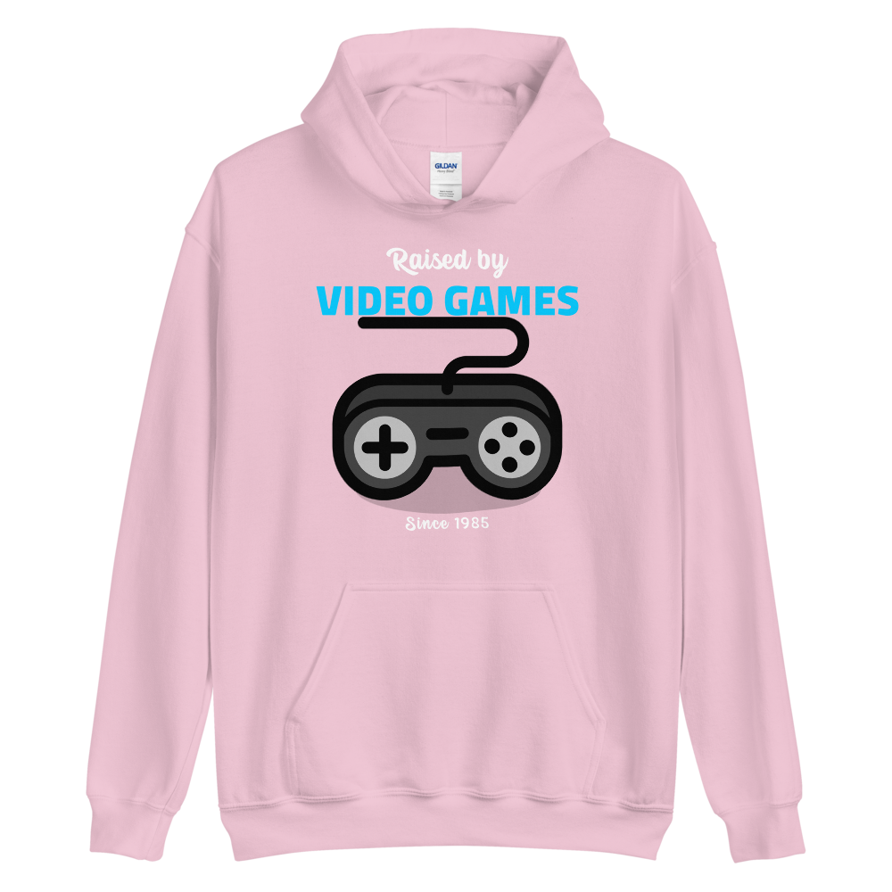 Criado por videojuegos sudadera con capucha unisex