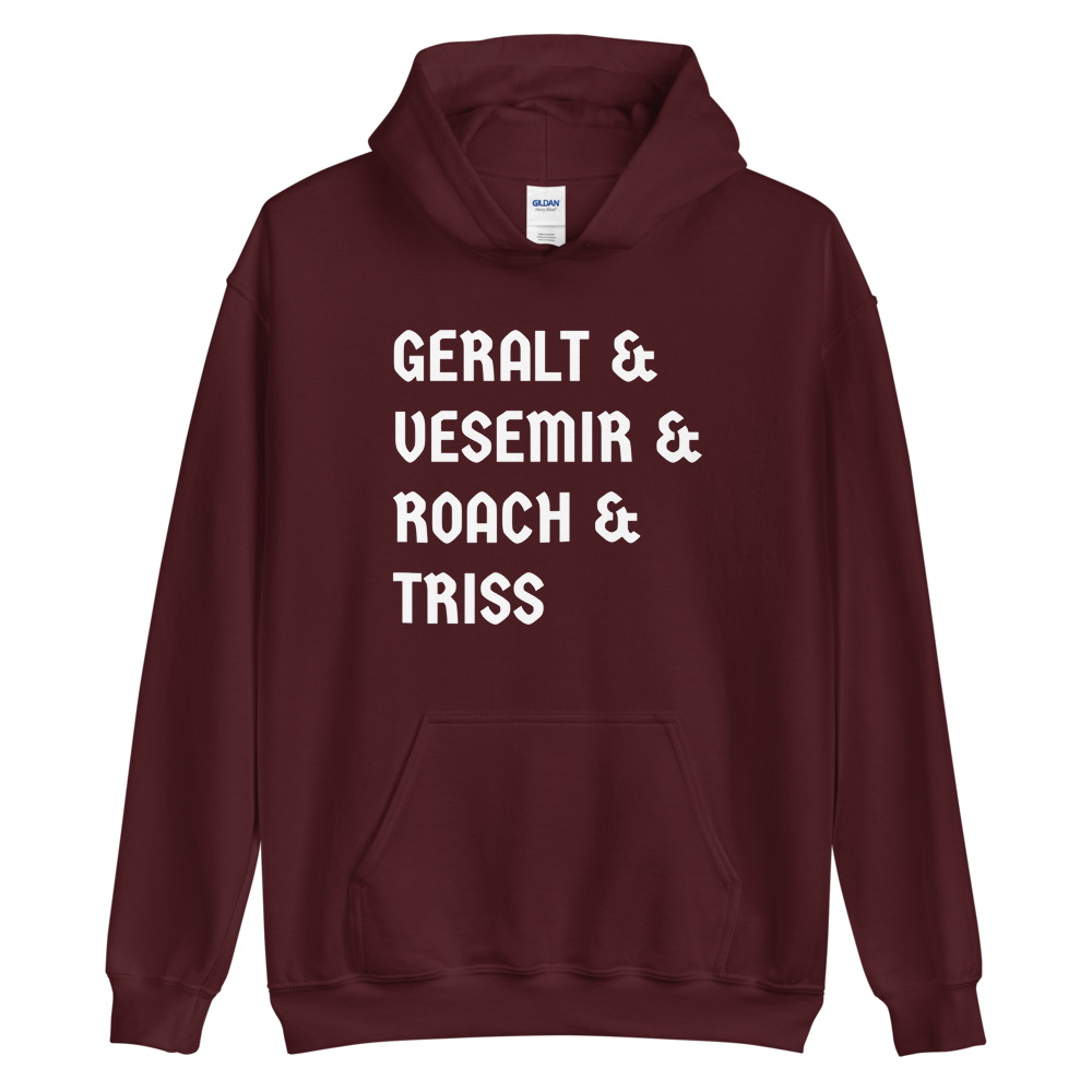 Sudadera con capucha Triss del equipo Witcher (Unisex)