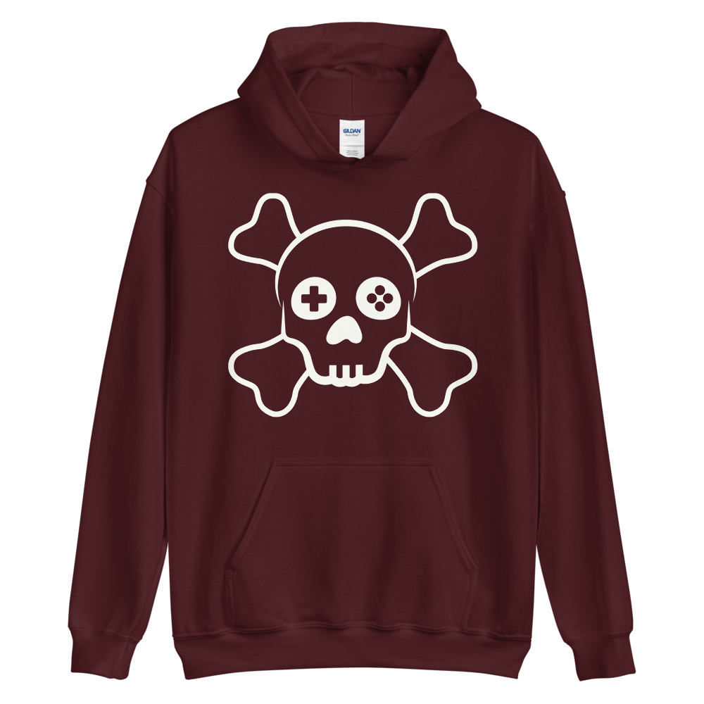 Gamer Skull Hoodie (Unisex)